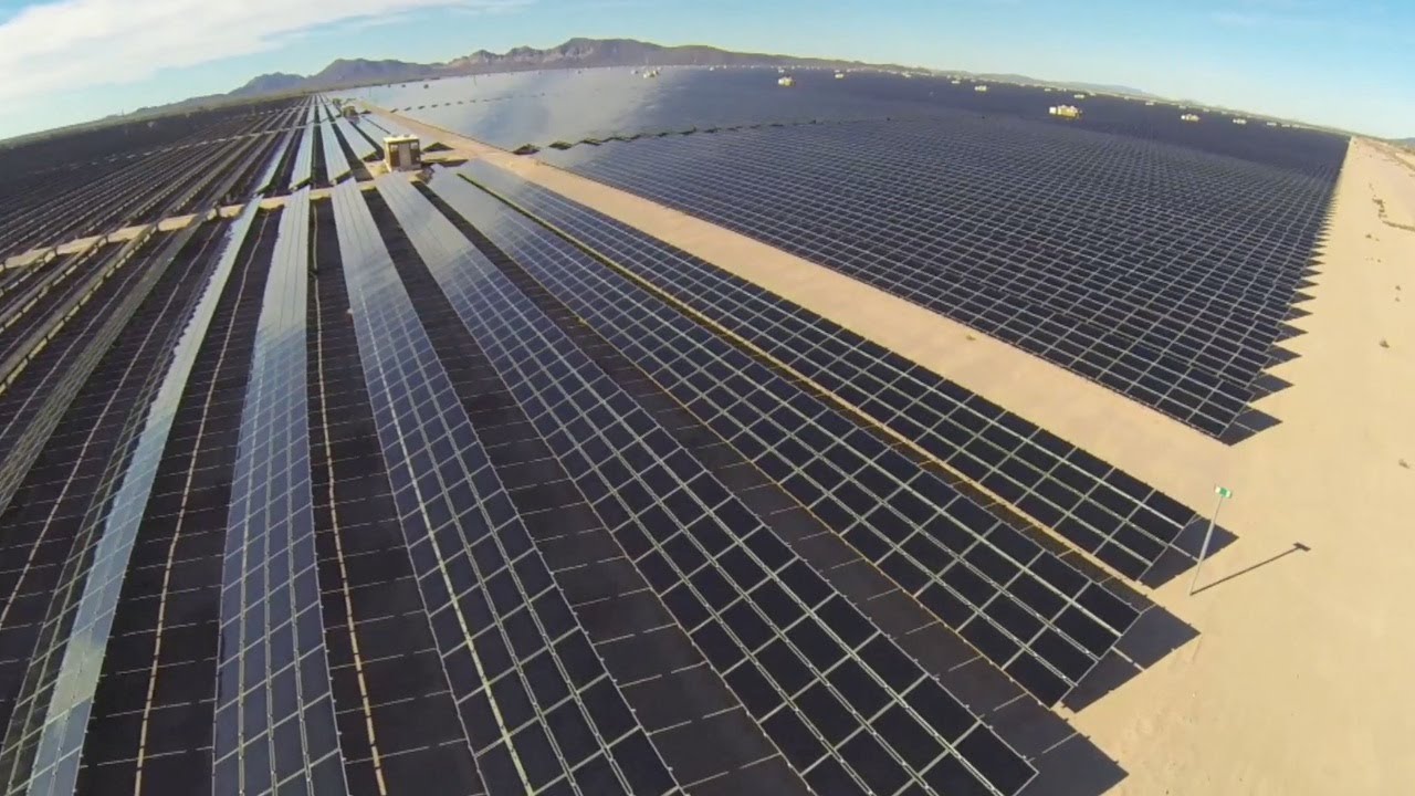 World's Largest SolarPanel Power Plant Opens in Arizona Sun Gardener